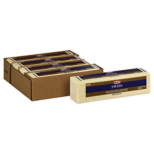 Kraft Swiss Sliced Cheese, 5 Pound -- 4 Per Case.