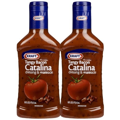 Kraft Tangy Tomato Bacon Catalina Dressing, 16 Oz, 2 Pk