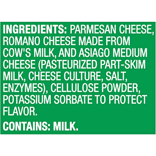 Kraft Grated Three Cheese Blend Shaker 8 Oz Bottle