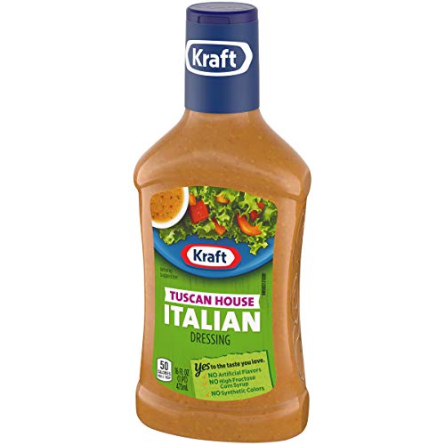 Kraft Tuscan House Italian Dressing &Amp; Marinade, 16-Ounce Plastic