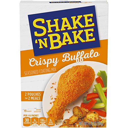 Shake N Bake Crispy Buffalo Seasoned Coating Mix Box 4.75 Oz B