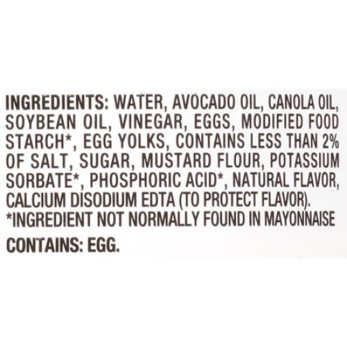 Mayo Kraft Mayonnaise Avocado Oil, 30 Oz Pack Of 2