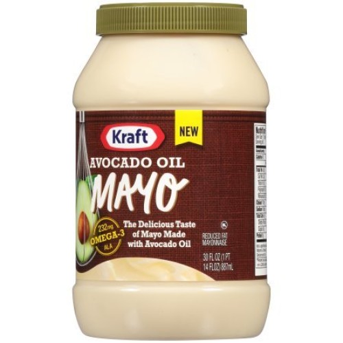 Mayo Kraft Mayonnaise Avocado Oil, 30 Oz Pack Of 2