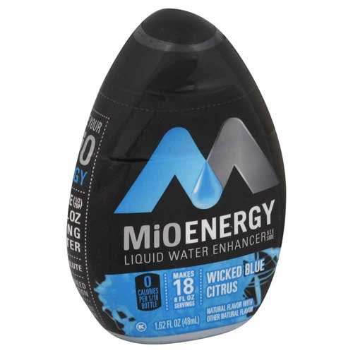 Mio Wicked Blue Citrus Liquid Concentrate Energy Drink, 1.62 Flu