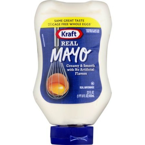 Pack Of 10 - Kraft Mayo Mayonnaise Real, 22 Fl Oz, Bottle