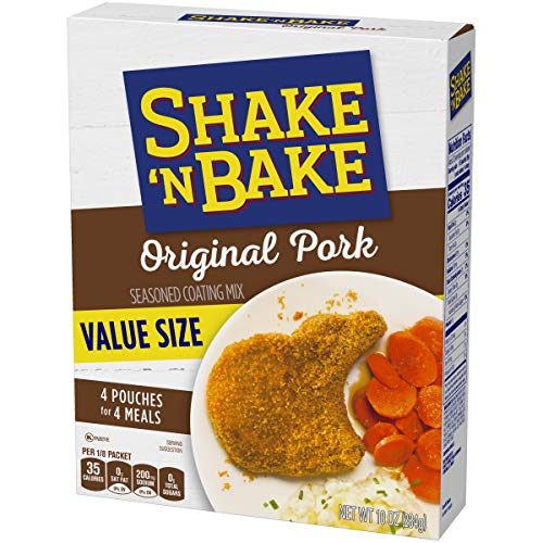 Shake N Bake Original Pork Seasoned Coating Mix 10 Oz Boxes, P