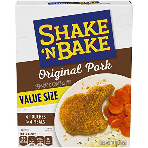 Shake N Bake Original Pork Seasoned Coating Mix 10 Oz Boxes, P