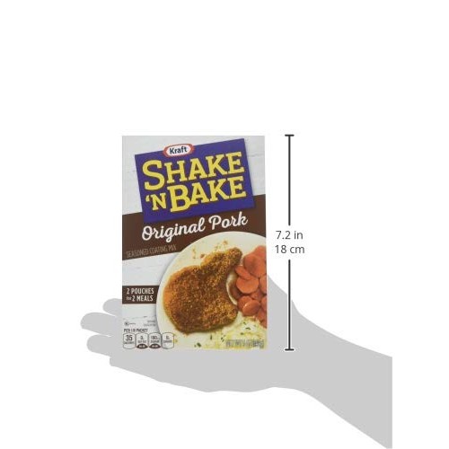 Shake N Bake Original Pork Seasoned Coating Mix 5Oz. 6 Boxes