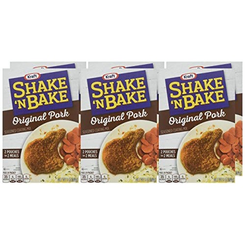 Shake N Bake Original Pork Seasoned Coating Mix 5Oz. 6 Boxes