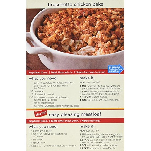 Stove Top Chicken Stuffing Mix, 6 Ounce -- 12 Per Case.