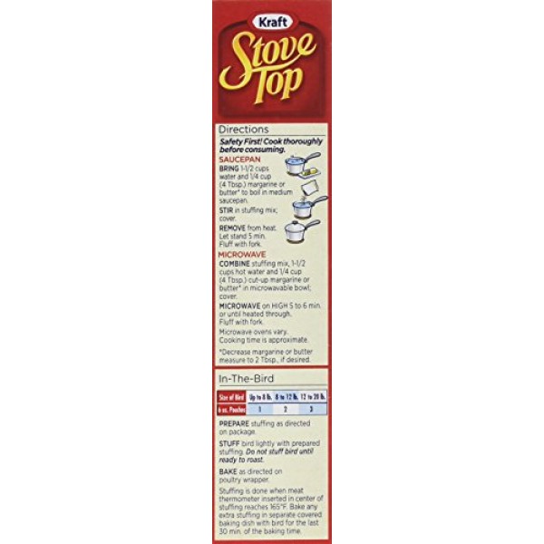 Stove Top Chicken Stuffing Mix, 6 Ounce -- 12 Per Case.