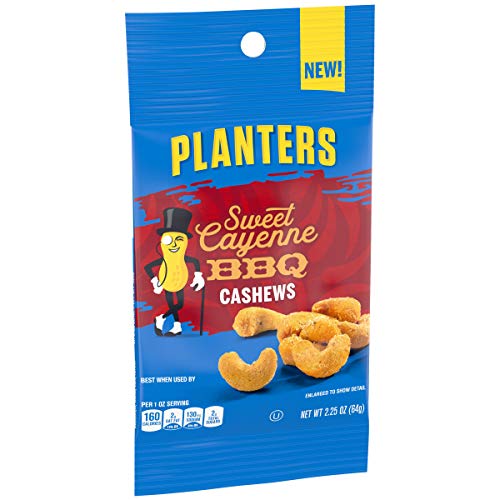 Planters Snack Nuts, Sweet Cayenne Bbq, 67.5 Ounce