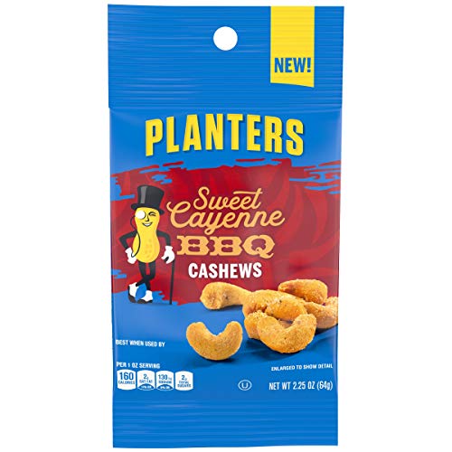 Planters Snack Nuts, Sweet Cayenne Bbq, 67.5 Ounce