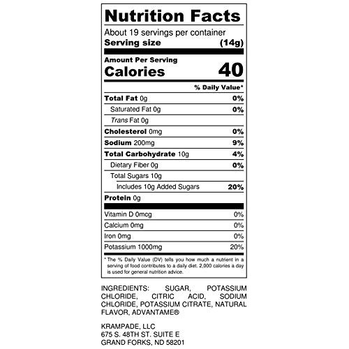 Krampade Anti-Cramping Potassium Replacement Drink - 2K Lemon-Li