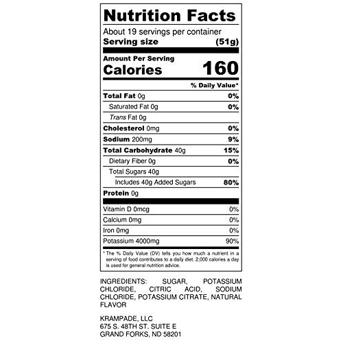 Krampade Anti-Cramping Potassium Replacement Drink - 4K Lemon-Li