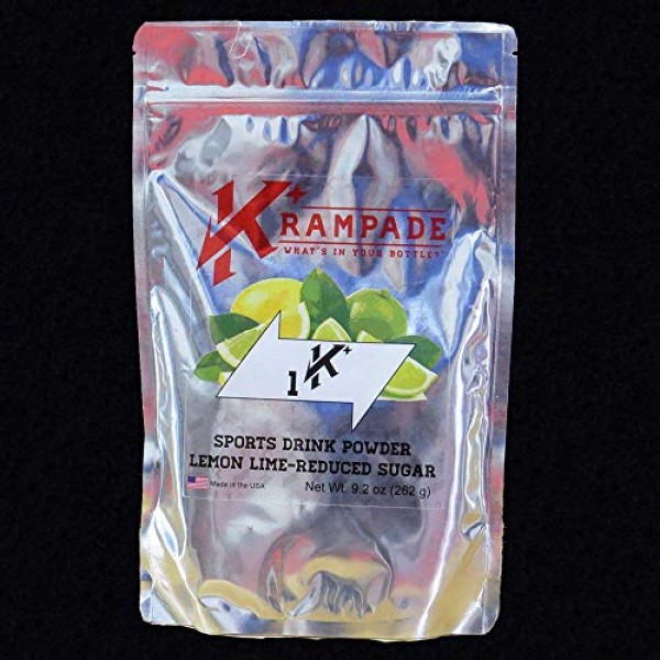 Krampade Anti-Cramping Potassium Replacement Drink - 1K Lemon-Li