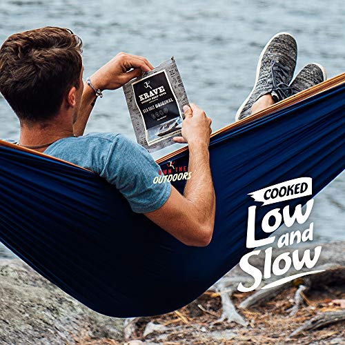 Krave Sea Salt Original Beef Jerky 4 Pack | Premium Chef Crafted