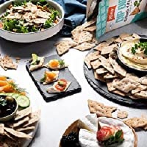 Kravy Dip Dip Crackers, Whole Wheat Sour Cream and Onion, 3 Pack...