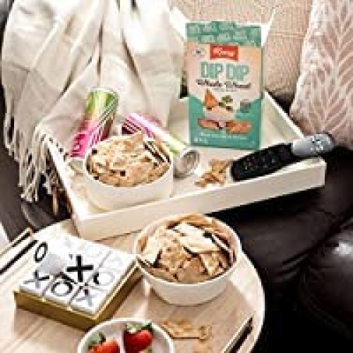 Kravy Dip Dip Crackers, Whole Wheat Sour Cream and Onion, 3 Pack...