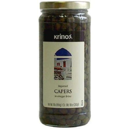 Capers Imported Krinos 454G