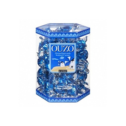 Krinos Ouzo Candy - Greek Favorite - Licorice Flavored Treat - D