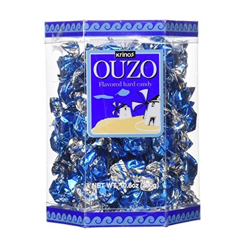Krinos Ouzo Candy - Greek Favorite - Licorice Flavored Treat - D