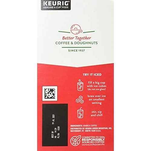 Krispy Kreme Classic, Single-Serve Keurig K-Cup Pods, Medium Roa