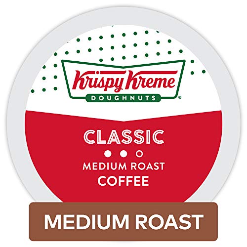 Krispy Kreme Classic, Single-Serve Keurig K-Cup Pods, Medium Roa