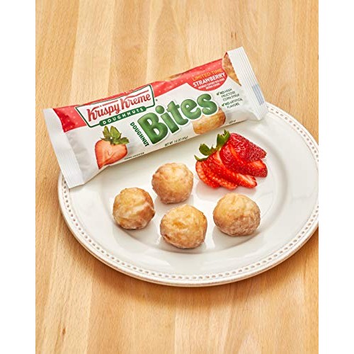 Krispy Kreme Doughnut Bites Strawberry, 8Oz