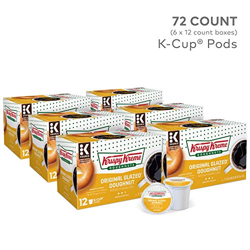 Krispy Kreme Original Glazed Doughnut, Single-Serve Keurig K-Cup