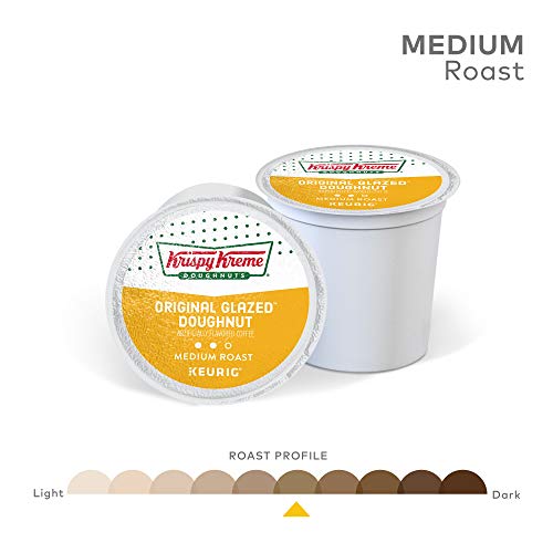 Krispy Kreme Original Glazed Doughnut, Single-Serve Keurig K-Cup