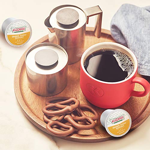 Krispy Kreme Original Glazed Doughnut, Single-Serve Keurig K-Cup