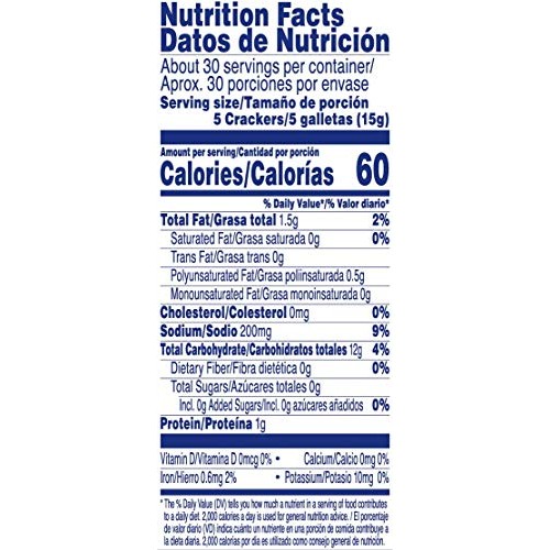 Krispy, Saltine Crackers, Original, 16 Ozpack Of 12