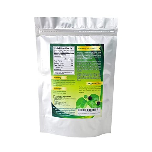 White Mulberry Leaf Tea 60-Teabags Morus Alba