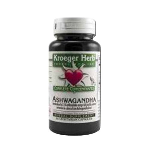 Kroeger Herb Complete Concentrate, Ashwagandha, 60 Count