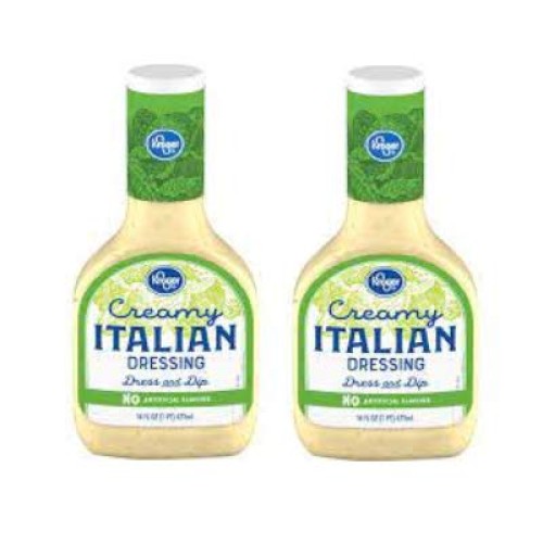Kroger Creamy Italian Salad Dressing 16 Oz - Pack Of 2 Kroger Creamy Italian Salad Dressing 16 Oz - Pack Of 2