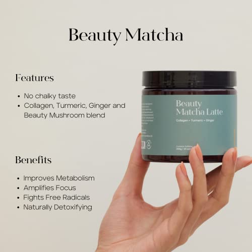 KROMA. Ceremonial Grade Matcha Latte, Green Tea Collagen Powder,...