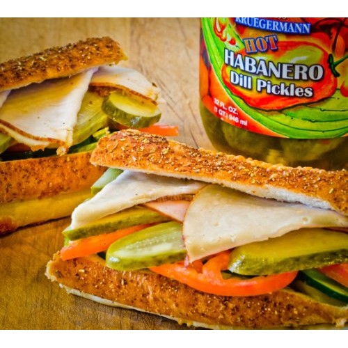 Hot Habanero Dill Pickles