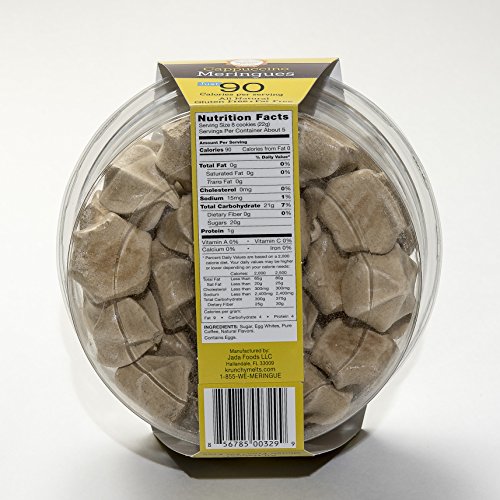 Krunchy Melts – Original Meringue Cookies – Cappuccino Flavor –