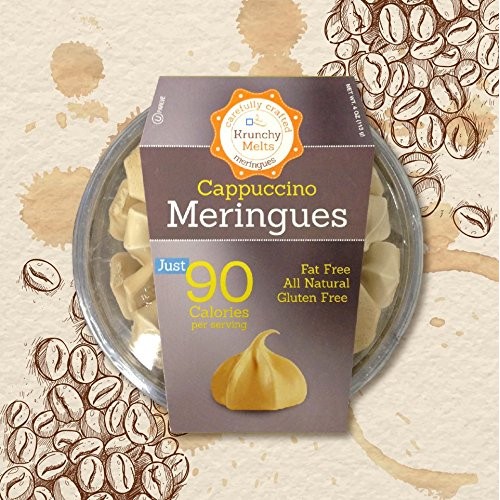 Krunchy Melts – Original Meringue Cookies – Cappuccino Flavor –
