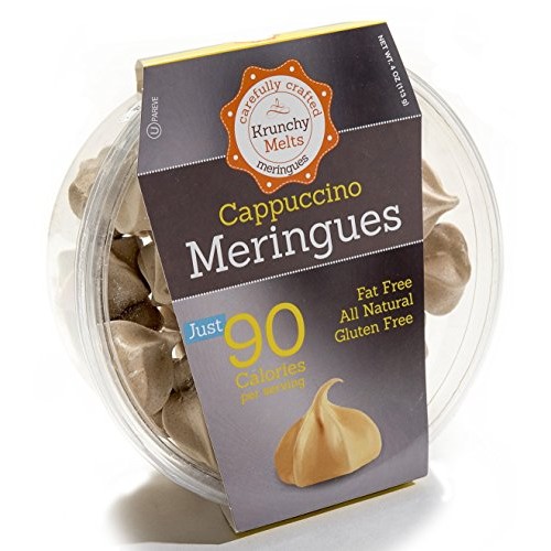 Krunchy Melts – Original Meringue Cookies – Cappuccino Flavor –