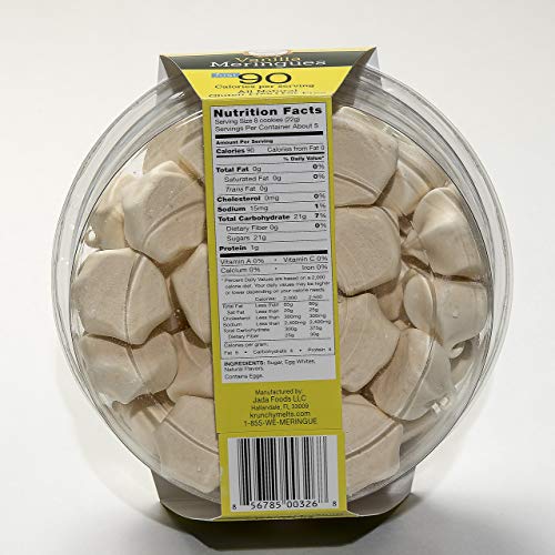 Krunchy Melts – Original Meringue Cookies – Vanilla Flavor – 4 O