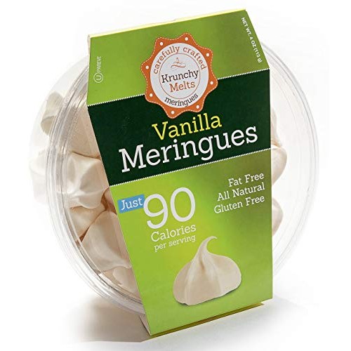 Krunchy Melts – Original Meringue Cookies – Vanilla Flavor – 4 O