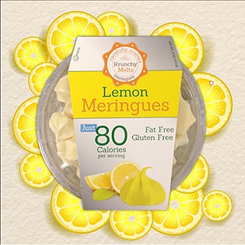 Original Meringue Cookies Lemon • 80 Calories Per Serving, Glu