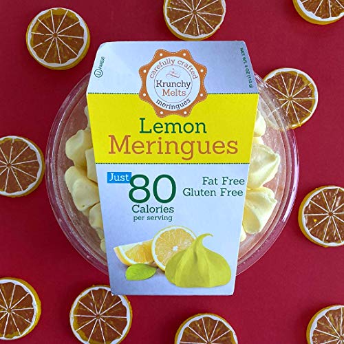 Original Meringue Cookies Lemon • 80 Calories Per Serving, Glu