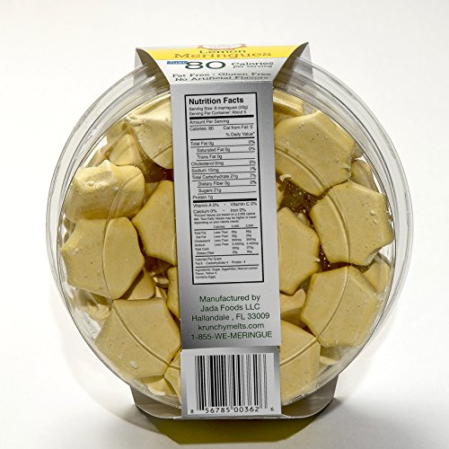 Original Meringue Cookies Lemon • 80 Calories Per Serving, Glu