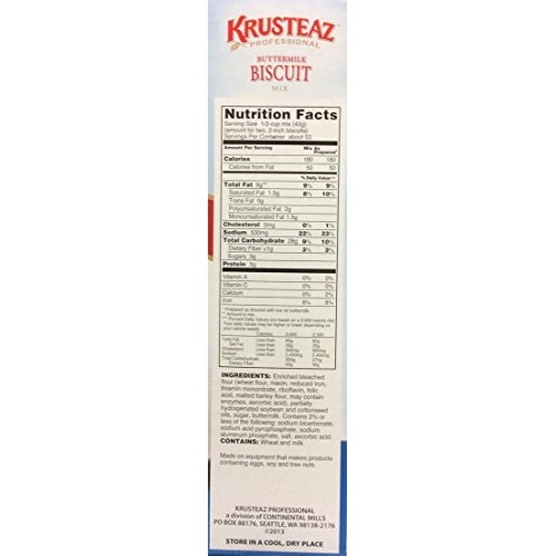 5 Pounds Krusteaz Buttermilk Biscuit Mix One Unit