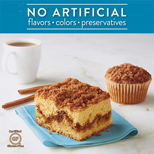 Krusteaz Gluten Free Cinnamon Swirl Crumb Cake & Muffin Mix, 20 ...