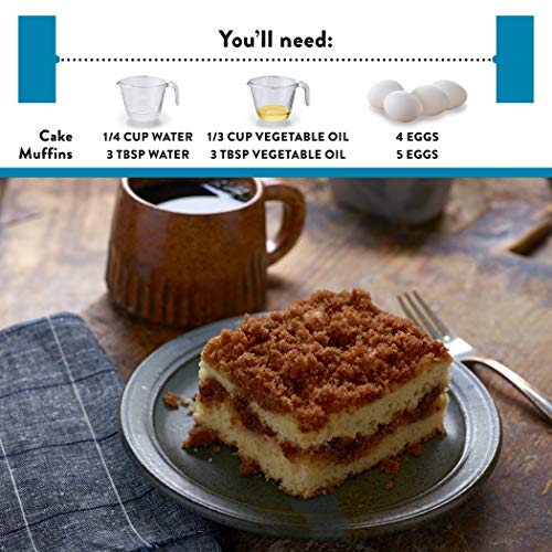 Krusteaz Gluten Free Cinnamon Swirl Crumb Cake & Muffin Mix, 20 ...