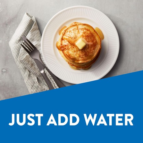 Krusteaz Light and Fluffy Buttermilk Complete Pancake Mix, Waffle and Pancake Mix, Just Add Water, 32 oz Box